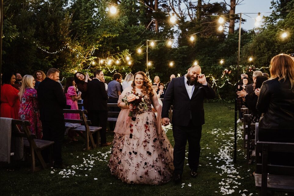 Fall wedding ceremonies