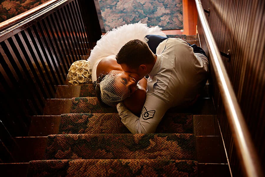 Bride and groom