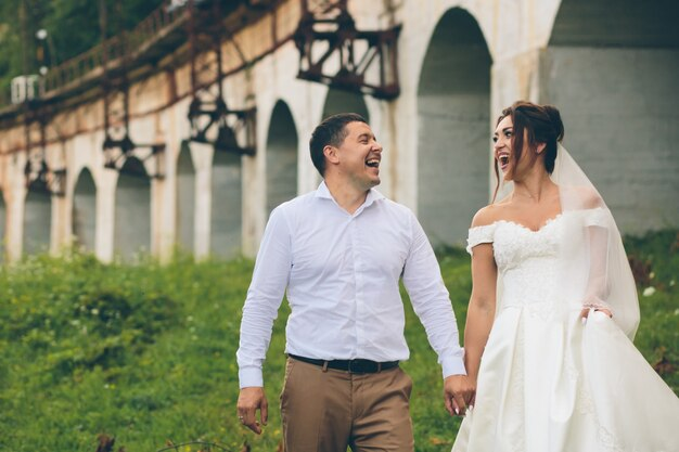 Beride and groom
