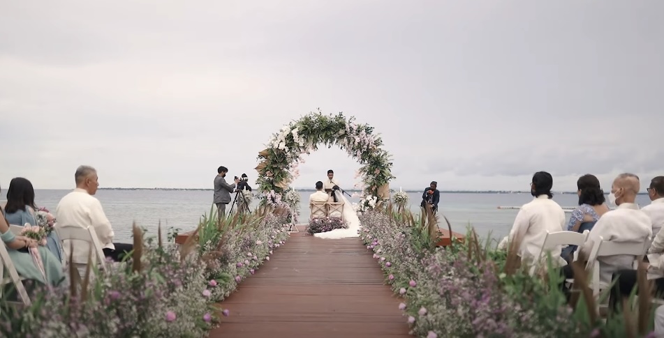 Outdoor wedding