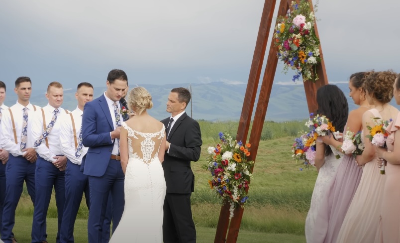 Outdoor wedding